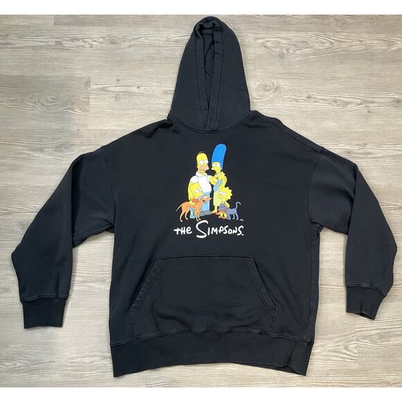The Simpsons Oversized Hoodie Men’s Size L - Picture 1 of 7